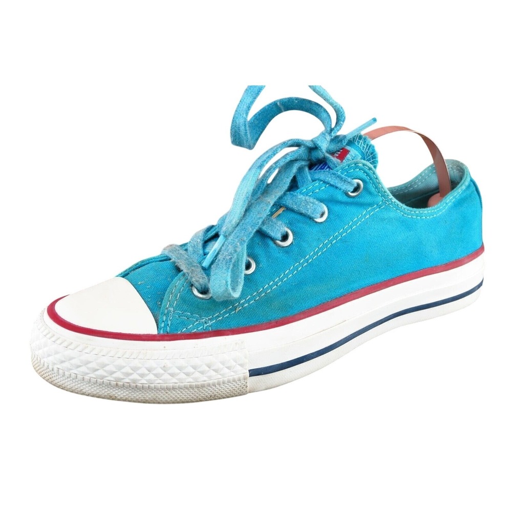 Converse All Star Women Size 5 M Blue Low Top Fabric 547276C